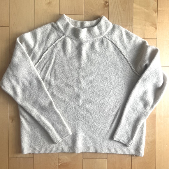 Free People oversized sweater / cream / size s - Picture 1 of 4
